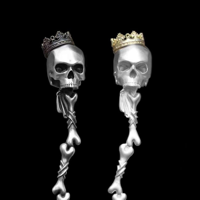 Silver Spoon and Skull Perfect Combination - Skull Silver Spoon Main Image