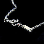 Waves buckle necklace 925 silver Waves necklace SSN46