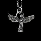Angel pendant 925 Silver angel with wings Cupid pendant 