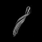 Feather pendant 925 Silver plumage pendant Phoenix Feather SSP204