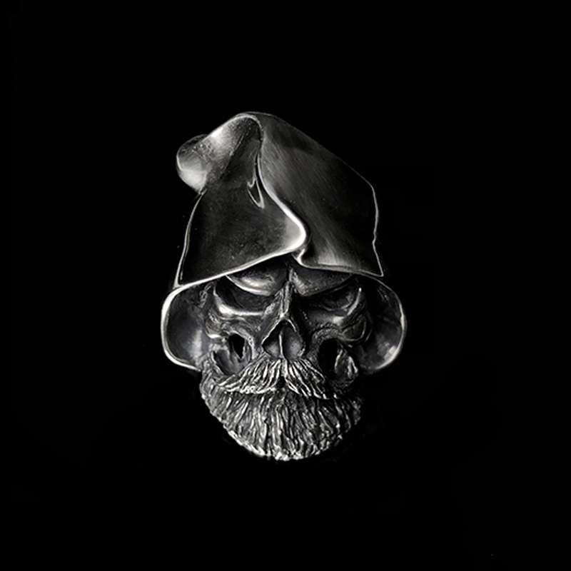 Unleash Your Style with Hat Covering Face Skull Rings
