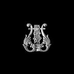 Lyre brooch 925 silver brooches Bollar brooch Badge BRC-02