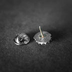 Bully dog brooch 925 silver brooches Bollar brooch Badge BRC-19