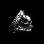Black mamba snake rings Skull Defenders Against the Abyss