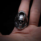 Black mamba snake rings Skull Defenders Against the Abyss