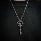 Silver Key Necklace - The Master Key to Your Soul