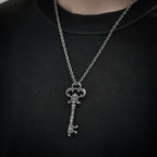 Silver Key Necklace - The Master Key to Your Soul