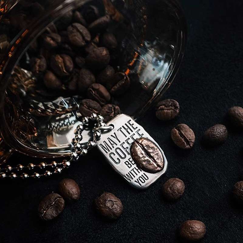 Coffee Pendant - May the coffee be with you