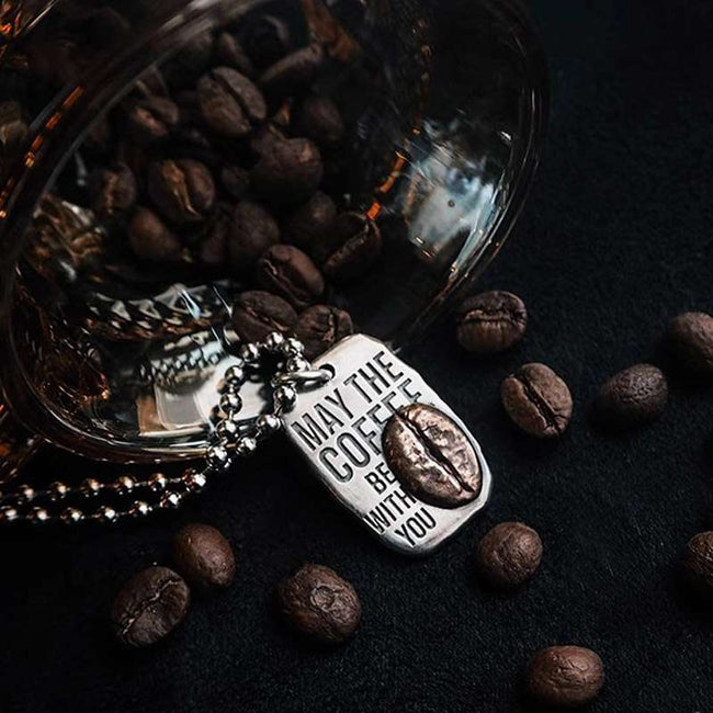Coffee Pendant - May the coffee be with you Main Image