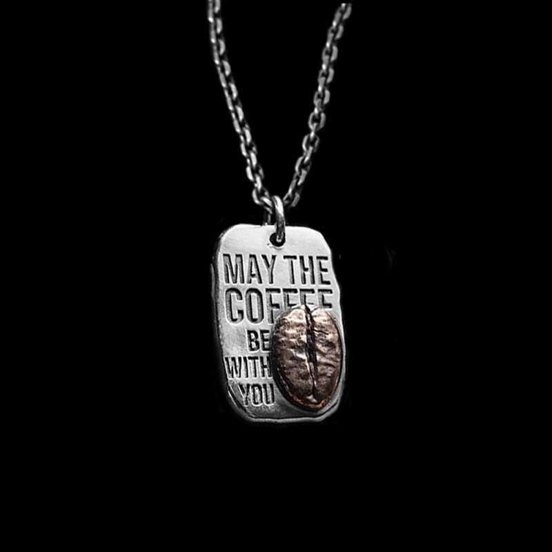Coffee Pendant - May the coffee be with you