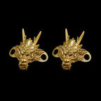 Dragon shoe buckle brass shoelace buckle & key buckle