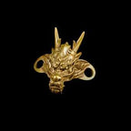 Dragon shoe buckle brass shoelace buckle & key buckle