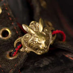 Rabbit shoe buckle brass bunny buckle & key buckle 
