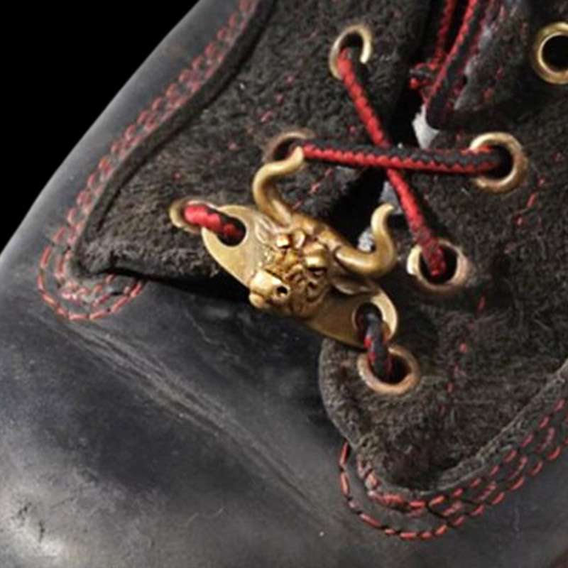 Bull shoe buckle brass horns buckle & key buckle pendant