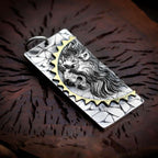 Lion king pendant lion embodies valor grandeur and dominion