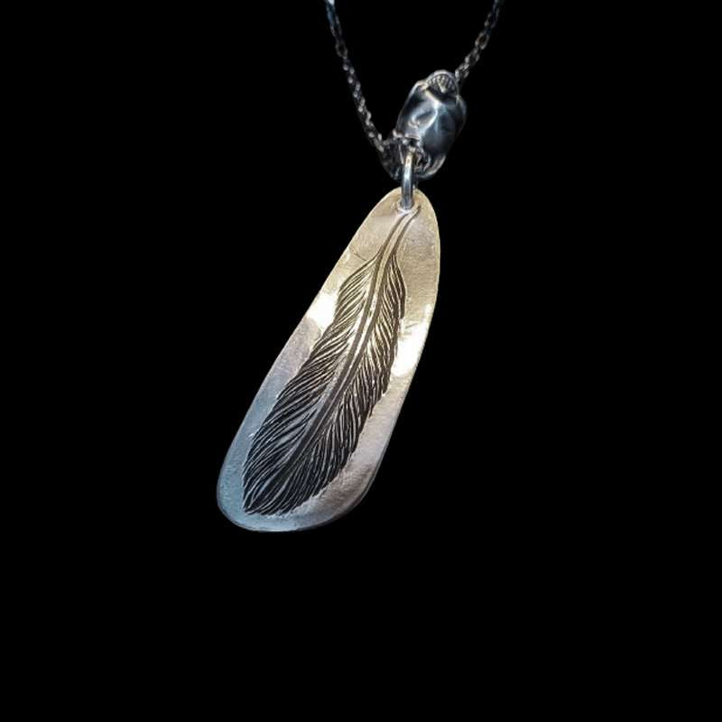 Mayhem Skull Necklace Pendant 925 silver mens One-eyed skull pendant