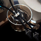 Bat Ruby Bolo Tie Necklace 925 Silver Pendant