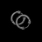 Snake Earrings | Handmade Hoop Earrings for Men