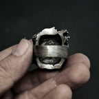 Hulk Ring Sterling Silver Carved Marvel Jewelry | MENSSKULL
