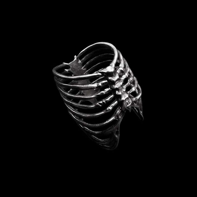 Sternum Ring is Unique and Artistic Masterpiece in the Realm of Skeleton Rings Main Image