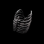 Sternum Ring is Unique and Artistic Masterpiece in the Realm of Skeleton Rings