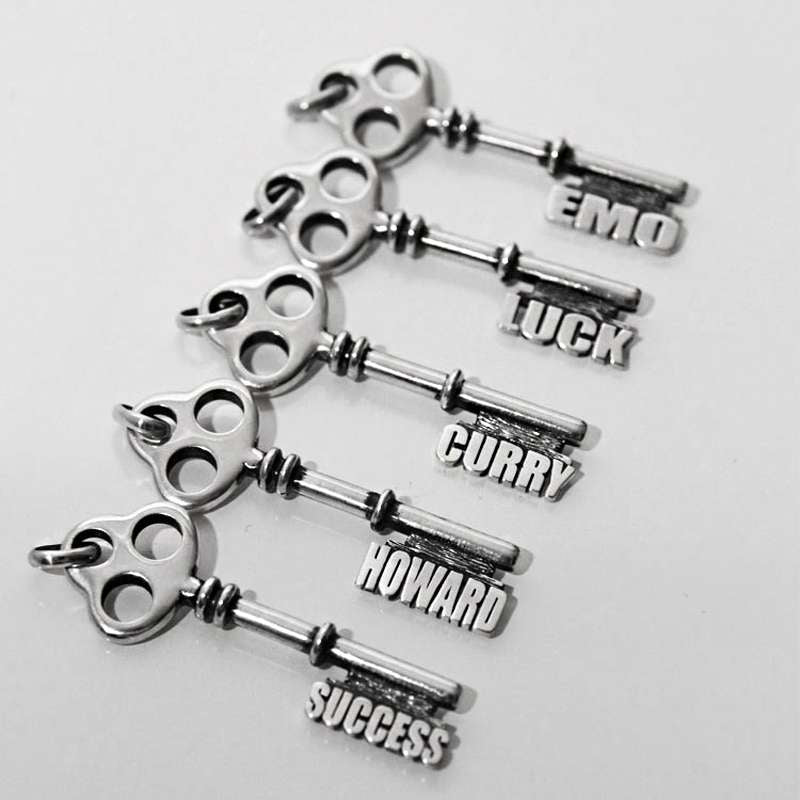 Key Letter Necklace & Name Necklace | Customize your own personalized key necklace