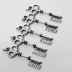 Key Letter Necklace & Name Necklace | Customize your own personalized key necklace