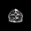 Gothic Chrome hearts rings 925 Sterling silver mens pinky rings