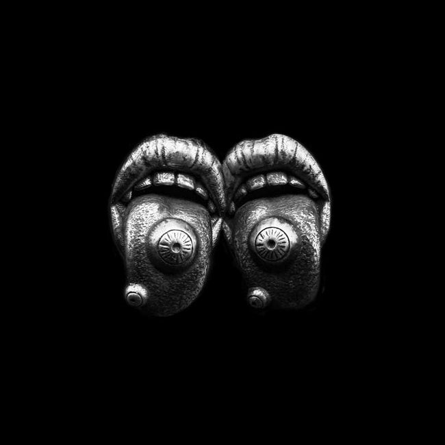 Tongue Earrings - Volumes about your creativity and fearless spirit Hover Image