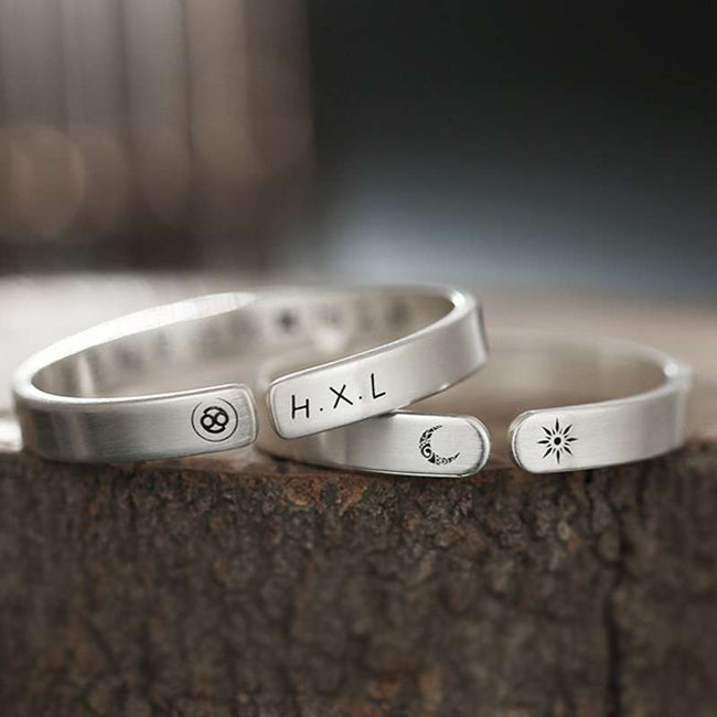 Custom content 999 sterling silver handmade bracelet Main Image