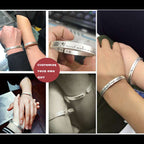 Custom content 999 sterling silver handmade bracelet