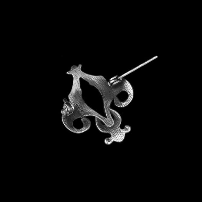 Iris Brooch 925 silver Suit pocket decoration badge Main Image