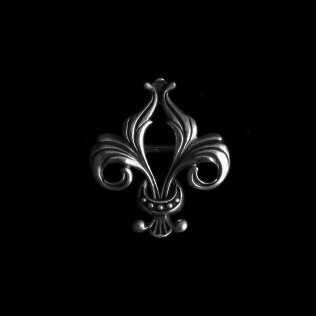 Iris Brooch​ 925 silver Suit pocket decoration badge Hover Image