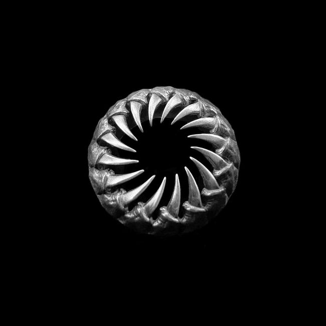 AZATHOTH Ear Tunnels - Handmade Men's Gothic Ear Plugs Hover Image