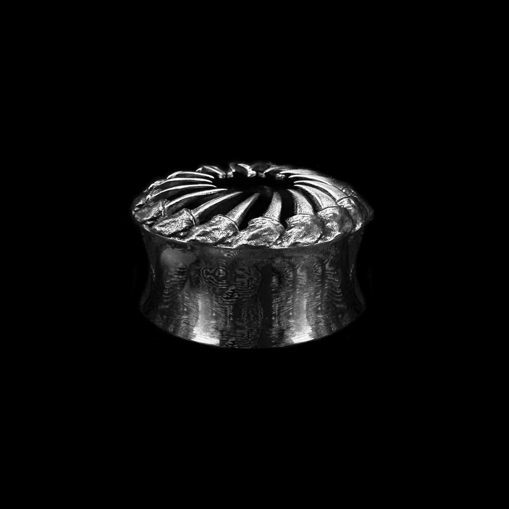 AZATHOTH Ear Tunnels - Handmade Men's Gothic Ear Plugs