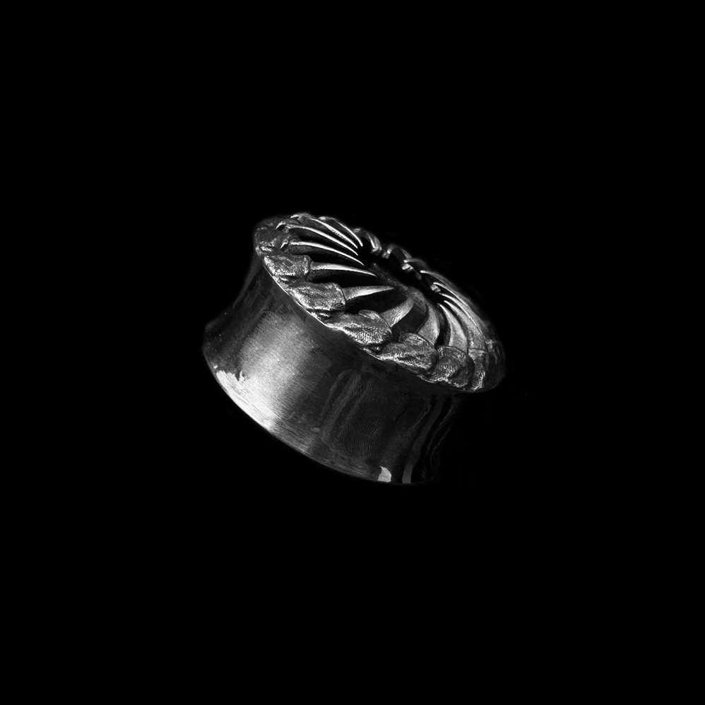 AZATHOTH Ear Tunnels - Handmade Men's Gothic Ear Plugs