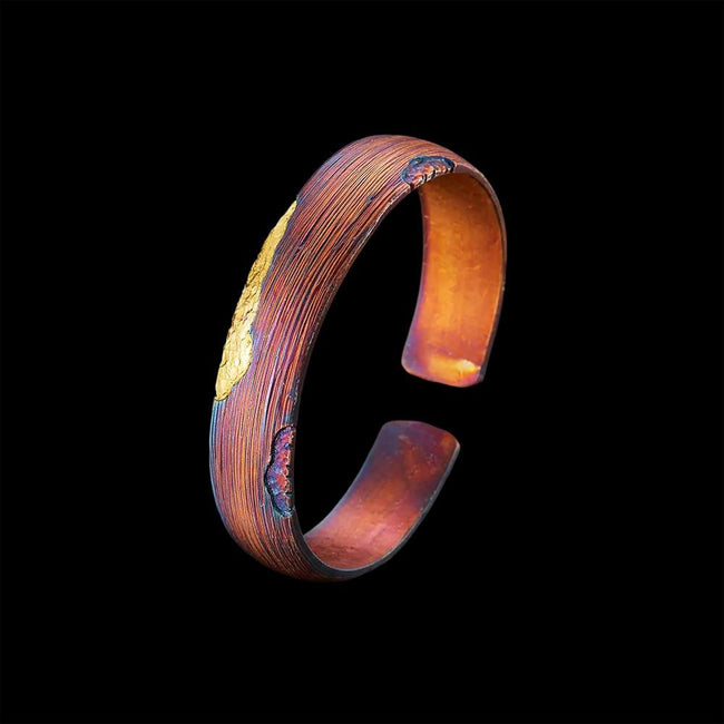 Luxury 18K Gold Bracelet for Men | Inlaid Design with Timeless Craftsmanship Main Image