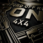 Ford Mustang Badge | Bronco Off-Road Warrior Emblem with 3M Tape