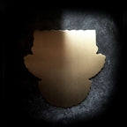 Harley Eagle Motorcycle Emblem - Brass 3D Eagle Badge with 3M Adhesive