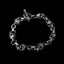 Bold Skull Bracelet - Handmade 925 Silver Men's Chain