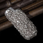 Skull Sterling Silver BIC Lighter Case - Hand Engraved Cover