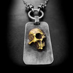 Half Face Skull Necklace A Symbol of Strength and Resilience