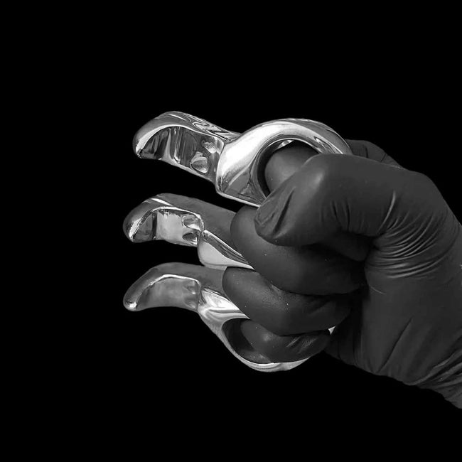 Eagle Claw Steel Knuckles - Tactical 304SS Defense Artifact Hover Image