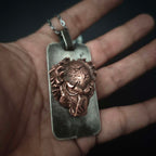 The Predator Pendant – Handmade 925 Silver Dog Tag Necklace