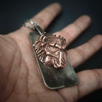 The Predator Pendant – Handmade 925 Silver Dog Tag Necklace