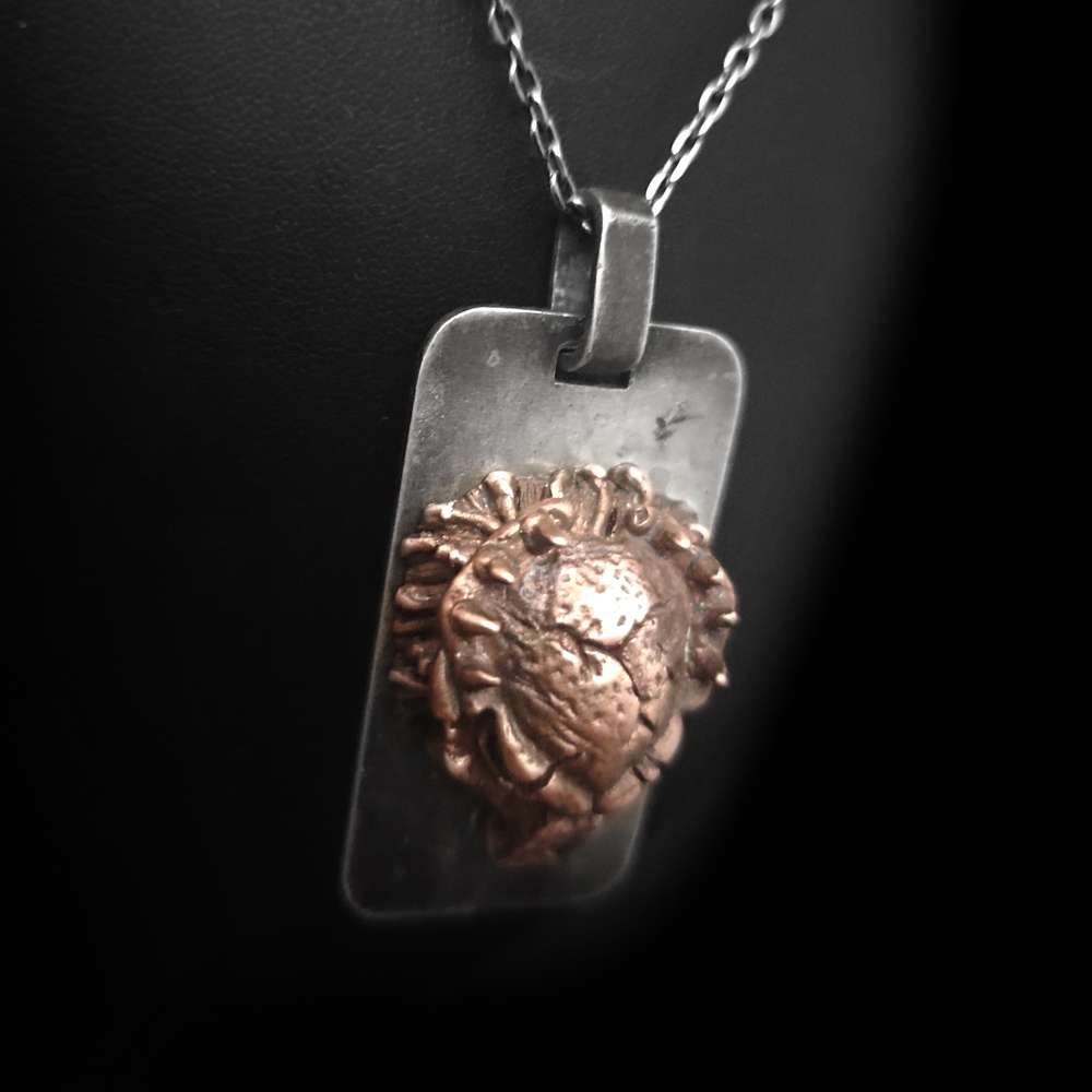 The Predator Pendant – Handmade 925 Silver Dog Tag Necklace