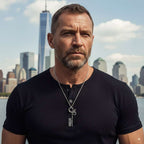 Custom Name Necklace – 925 Silver Snake Key Pendant Gift