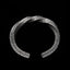 Viking Battle Bracelet – 999 Silver Hammered Mobius Bangle
