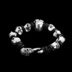 Skull Bracelet Silver Skull Bracelets SSB02