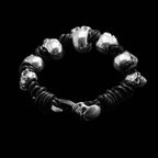 Skull Bracelet Silver Skull Bracelets SSB03
